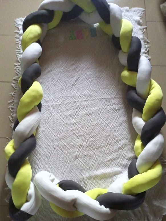 BABY BRAIDED BUMPER -For Your Babies Protection.c