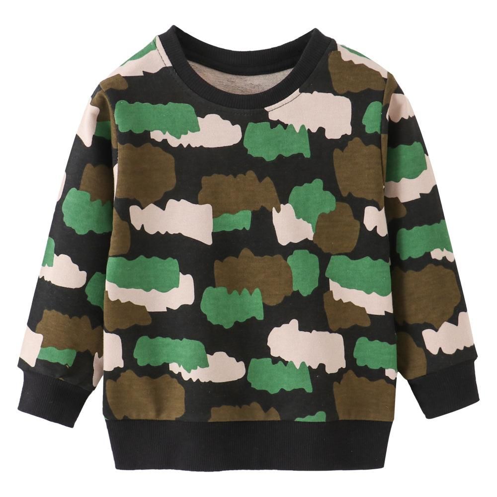 European and American style brand children's clothing autumn winter cotton long sleeve swe