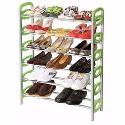 Stainless Shoe Rack - Lemon