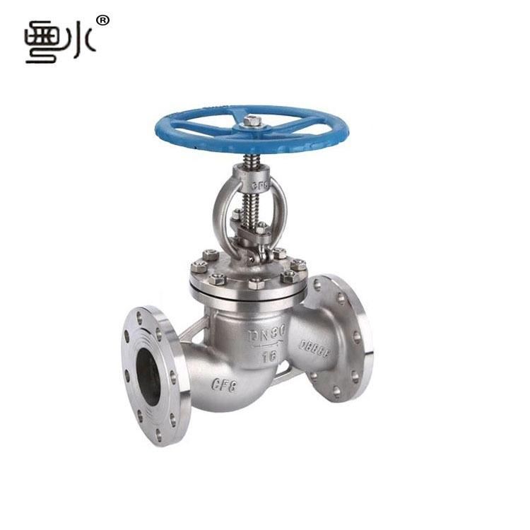 Valve Factory Wholesale 2-Inch 3-Inch 4-Inch 6-Inch 8-Inch J41W-16P304 Stainless Steel Flange Stop Valve