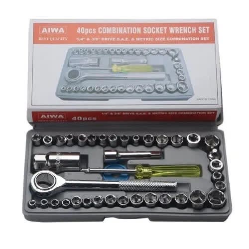 40pcs Combination Socket Wrench