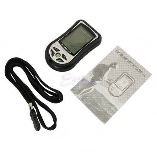 8 IN 1 DIGITAL LCD COMPASS ALTIMETER BAROMETER