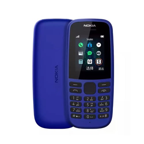 105-Dual Sim-800mAh -  Blue - Africa Edition
