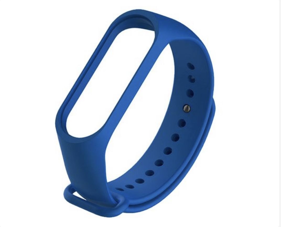 Replacement Strap For Xiaomi Mi Band 5/6, Silicone NAVY BLUE