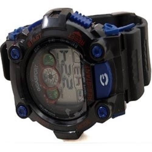 Digital Sports Wristwatch - Blue