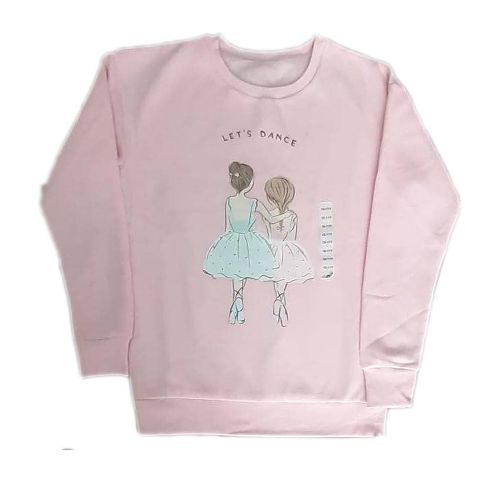 Pink Let's Dance Jumper Long Sleeve