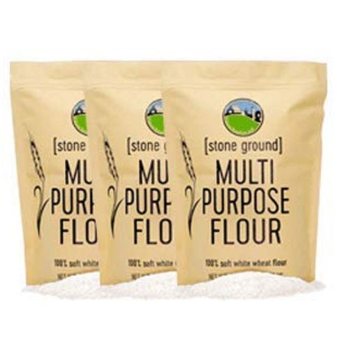 Soft White Wheat Flour Multi Purpose 3 LBS Pack X 3