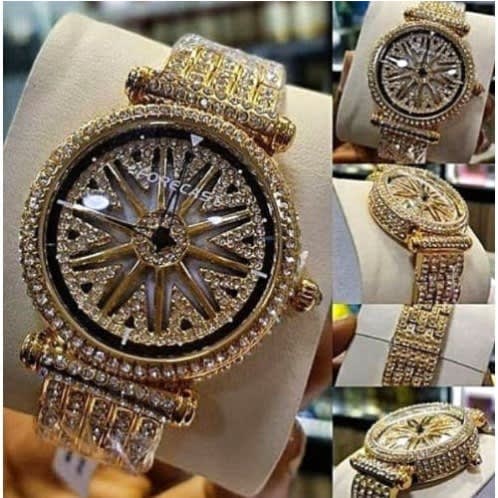 Rolling Wristwatch - Gold