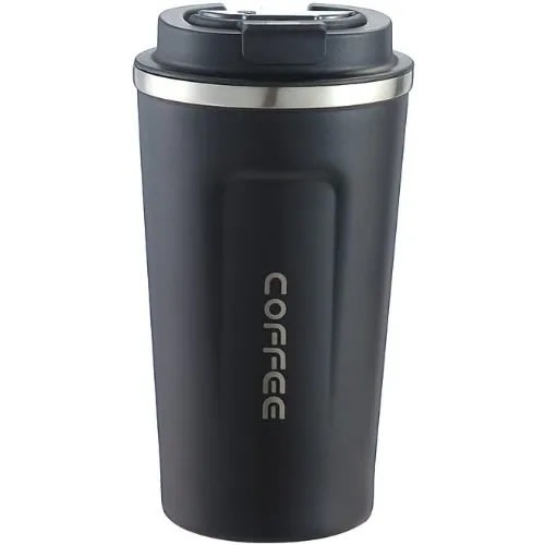 Hot & Cold Thermo Coffee Mug - 510ml - Black