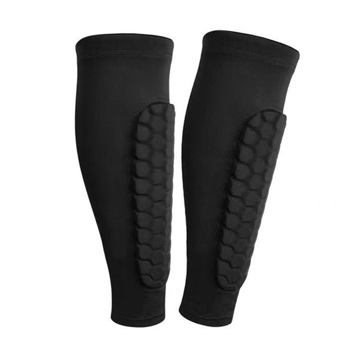 Football Shin Guards Advanced Soccer Shin Guards Impact for Adults Black