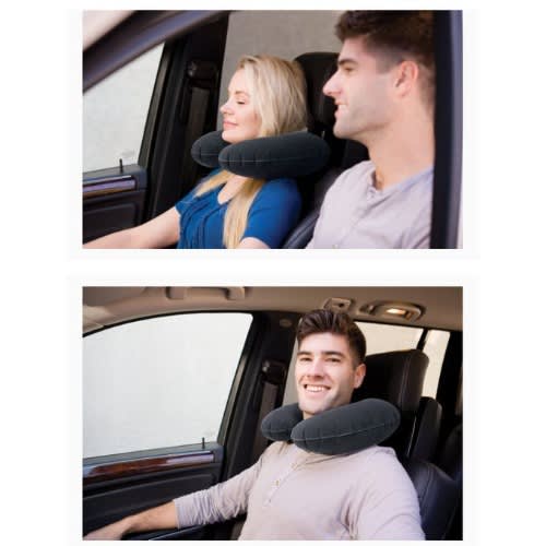 Intex Inflatable Travel Pillow Head Rest With Free Air Pump