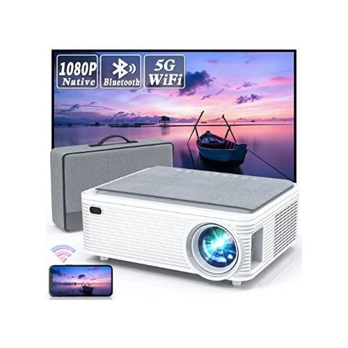 Wiselazer X5 Fhd Mobile Compatible Bluetooth Wifi Projector With Screen