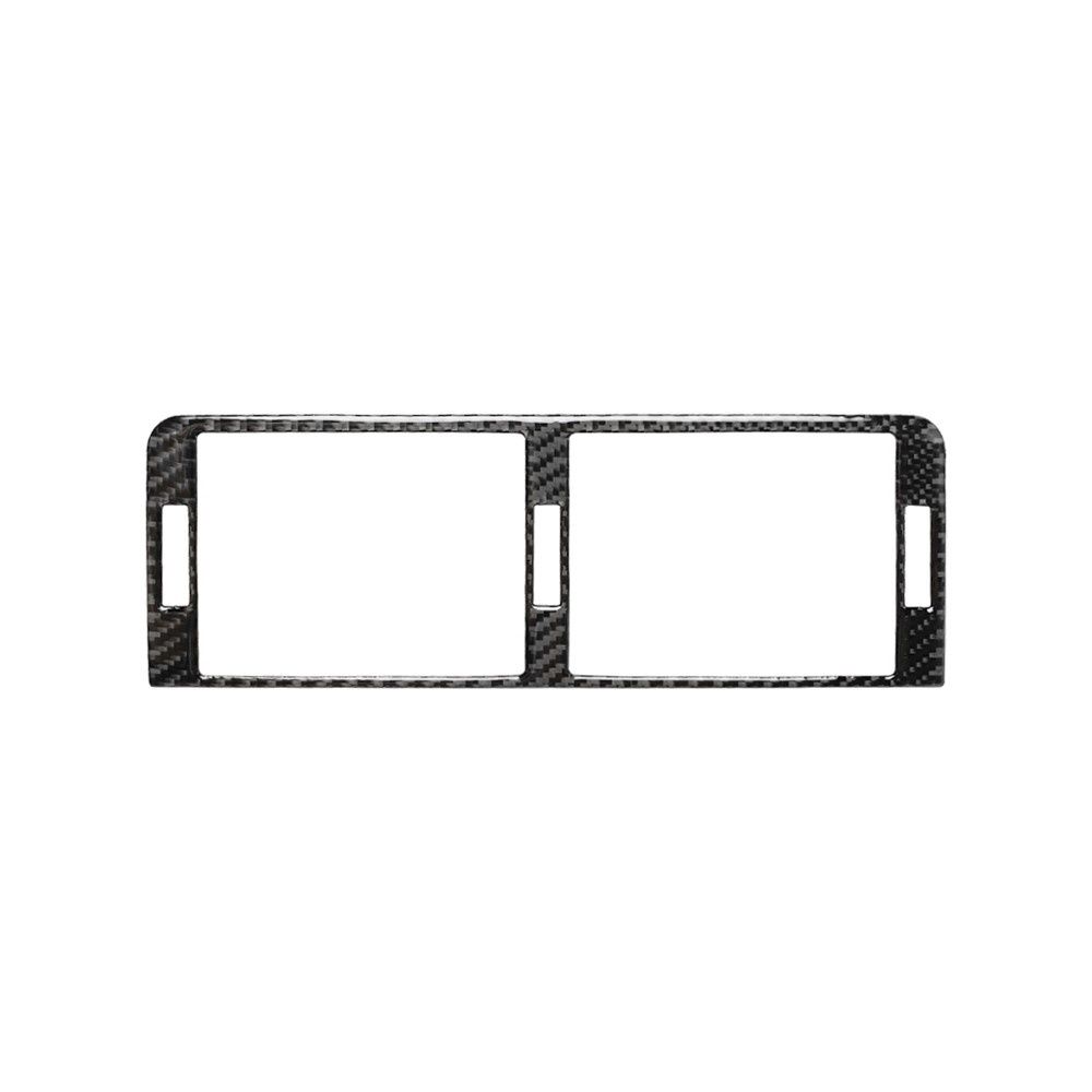 Real Carbon Fiber Car Center Consoles A/C Vent Air