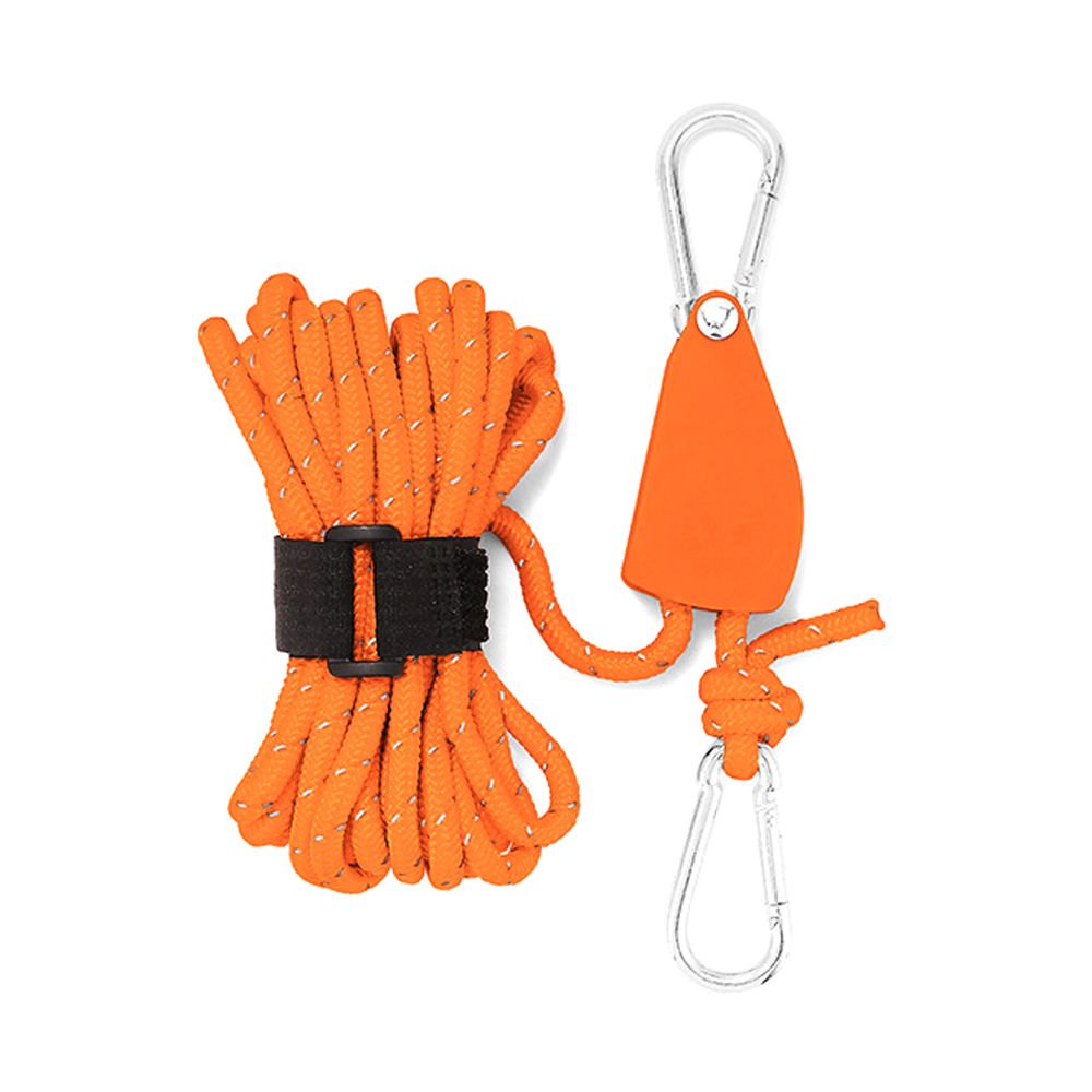 Outdoor Camping Thicken Pulley Rope Adjustable Tent Canopy