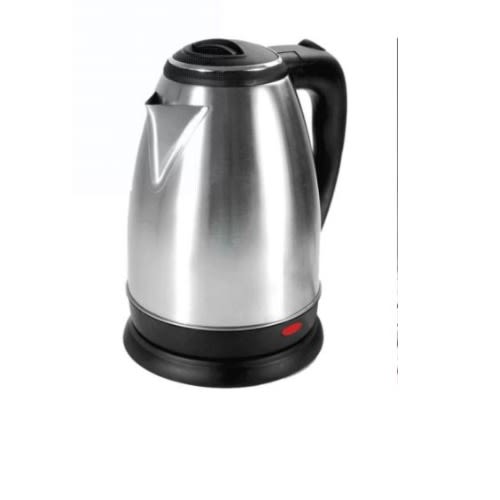 Stainless Steel Electric Kettle - 1.8L - 1500W - Silver/black