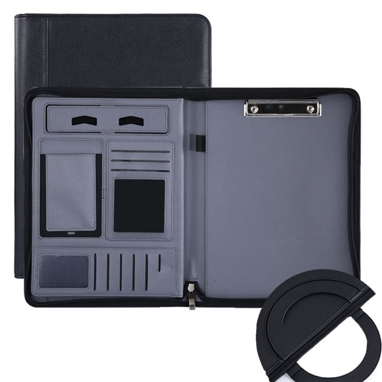 Folder No Chargeable No Calculator No Memo Pad (Black)
