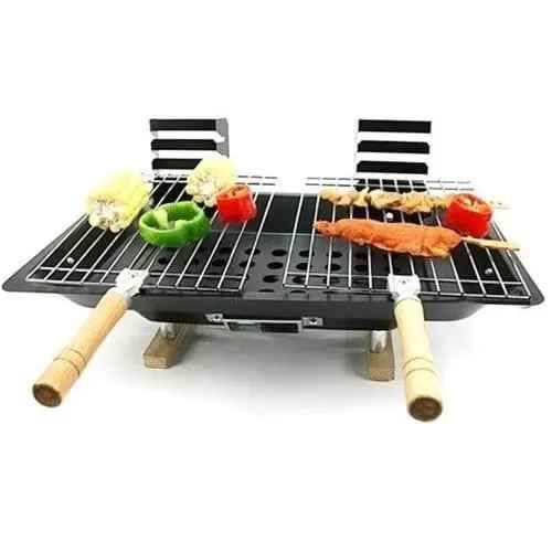 All Steel Hibachi Bbq Charcoal Grill