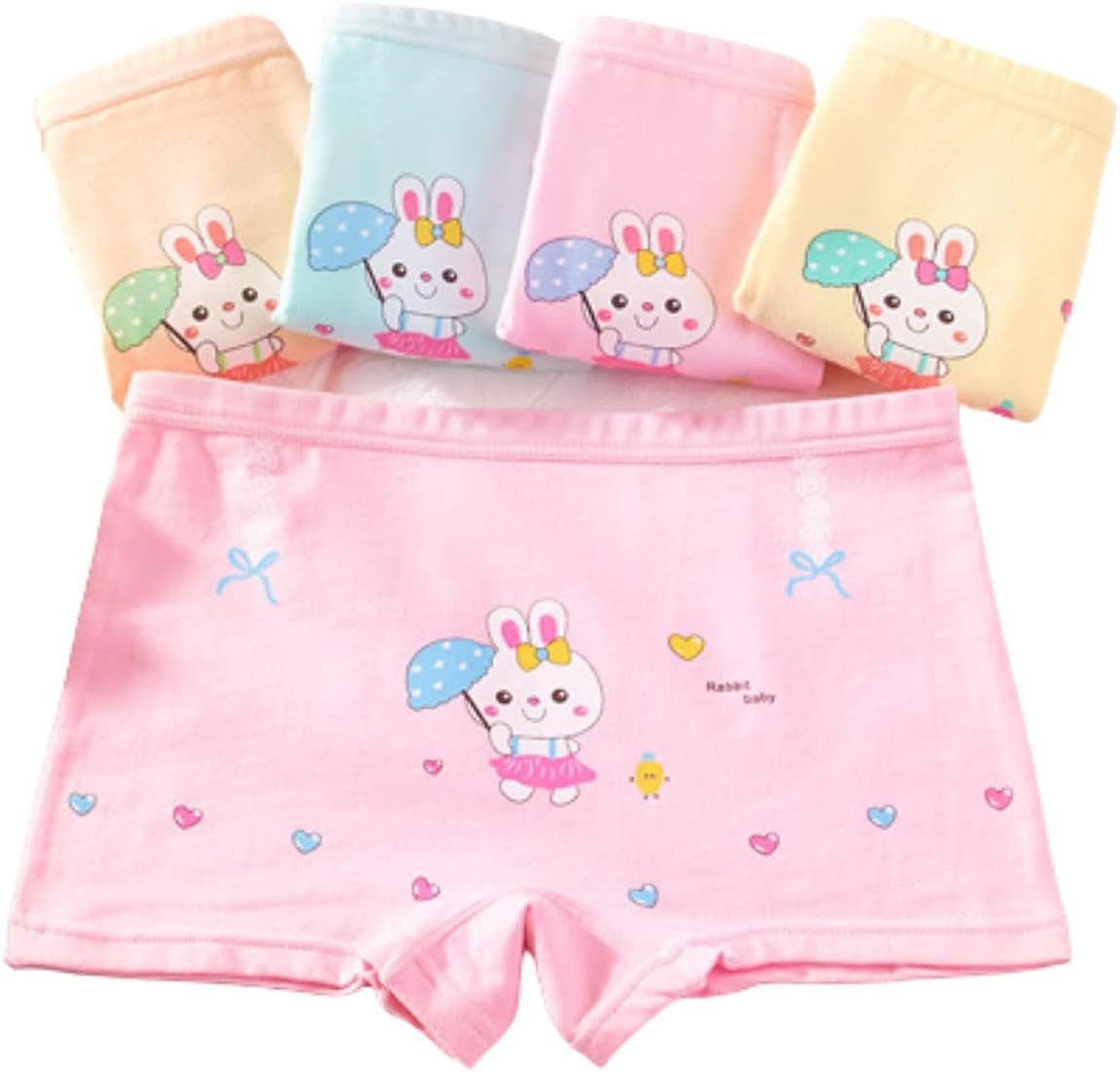 6Pcs/Lot Girls Panties UnderwearGirl Shorts Boxer 8-15Years