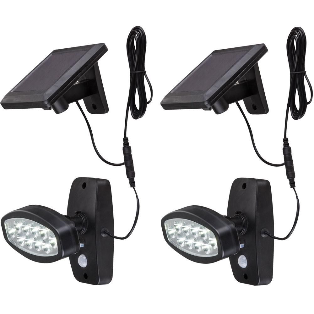 10 Solar Motion Sensor Security Light Spot Lamp