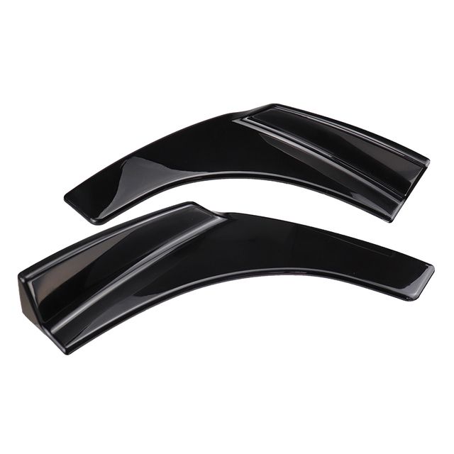 2pcs Universal Front Bumper Lip Splitter Deflector Spoiler