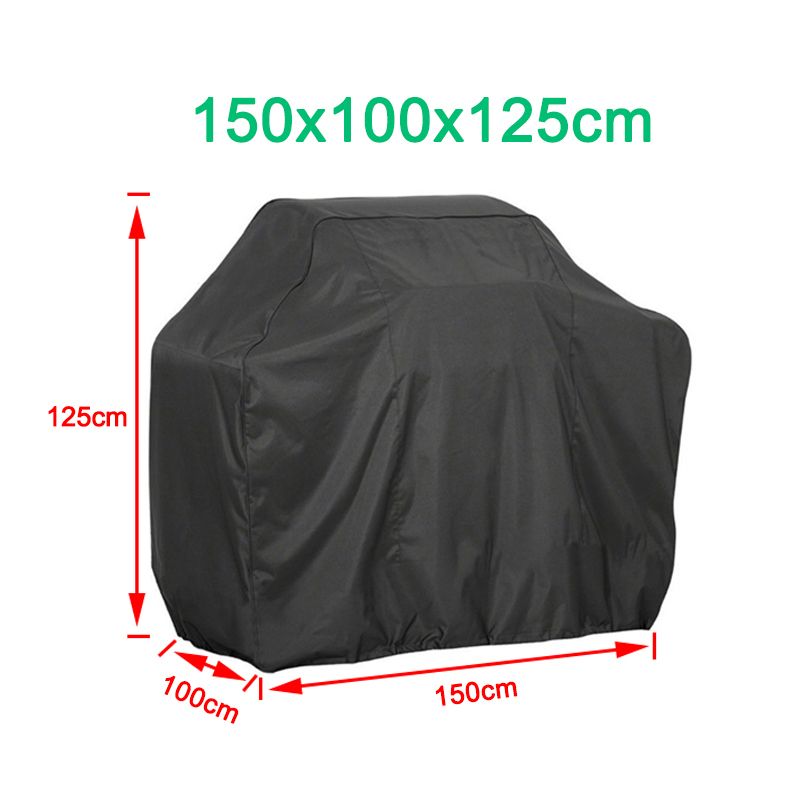 BBQ Grill Barbeque Cover Anti-Dust Waterproof Weber Heavy Duty Charbroil BBQ Cover Outdoor Rain Protective Barbecue Cover 29Size
