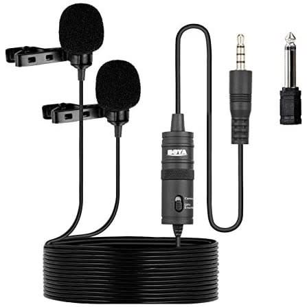 2way Mic By-m1 Clip-on Microphone - Black