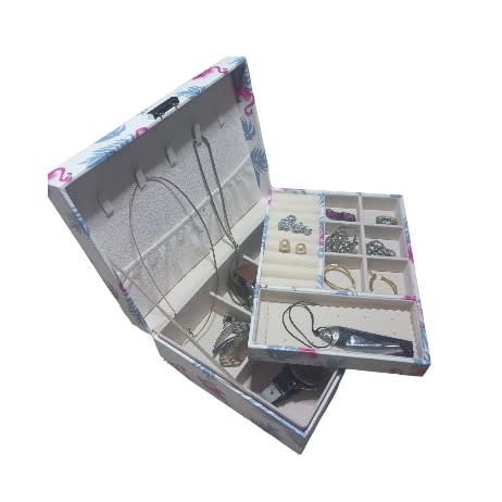 Jewelry Storage Organizer Box With Inner Compartment