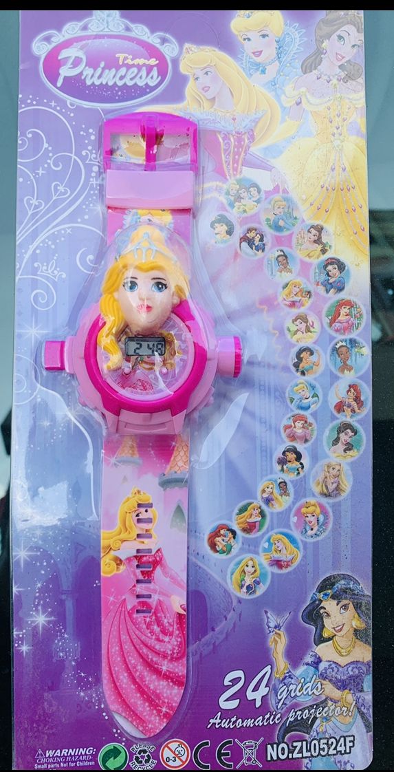 24 Image Projector Wristwatch Toy For Boys And Girls