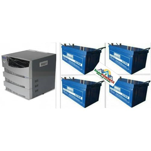 Complete 3.5kva Inverter And Batteries