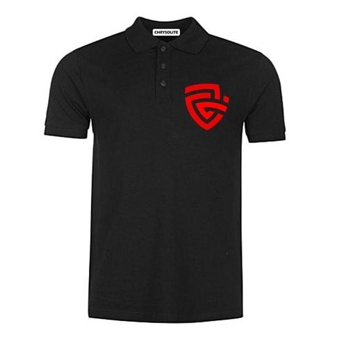 Accolade Logo Polo T-shirt - Black