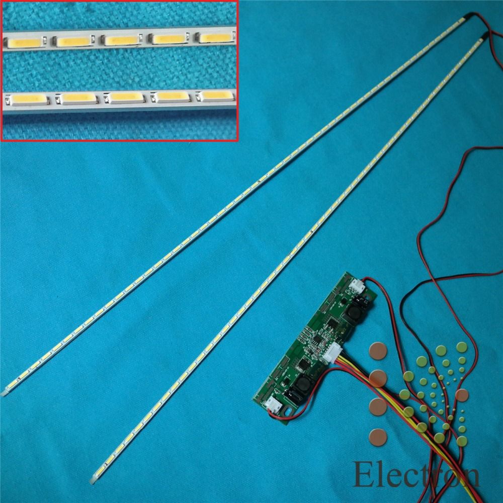 Kit LED 48 Panel Inch 26''-65'' Monitor Update Plate Strip For Backlight Light Lamps Aluminum 530mm High Inverter W/ TV LCD