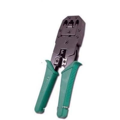 Networking Crimping Tool For Rj45 & Rj11 Cables - Green