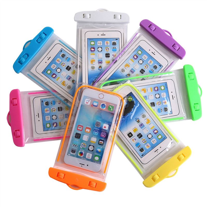 5.5 Inch Mobile Phone Waterproof Bag 7Pcs