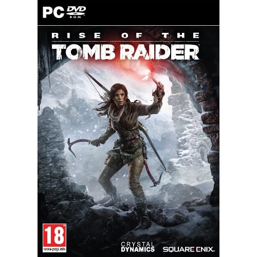 Rise Of The Tomb Raider PC Game DVD Disks + Free Gift
