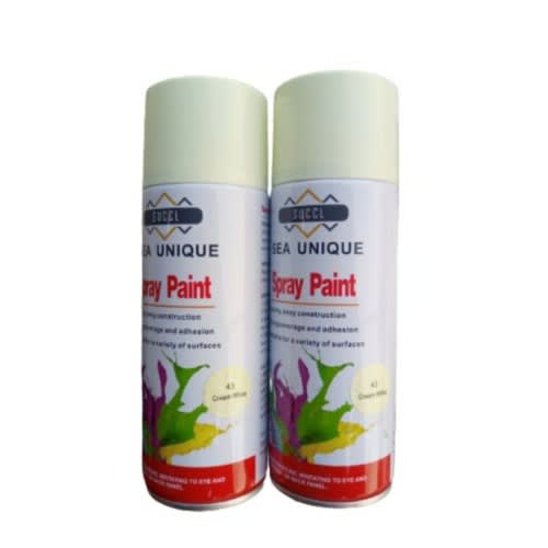 Sea Unique Spray Paint -cream White - 450ml - 2pcs