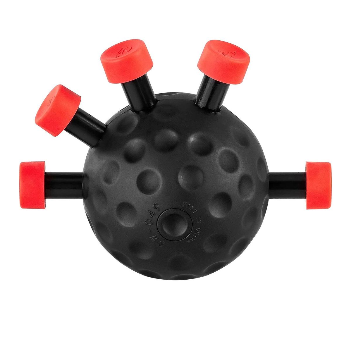 Finger Hand Strengthener GripAdjustable Resistance Hand Balls Gripper Exerciser Strength TrainerBlackRed