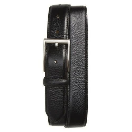 Men's Smooth Belt- Black