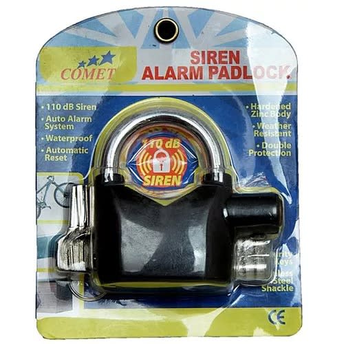 Siren Alarm Padlock