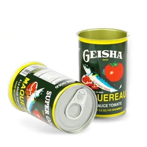 Geisha Mackerel In Tomato Sauce - 155g X 6 Cans