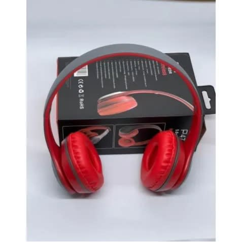 P47  Wireless Bluetooth Headphone - Red