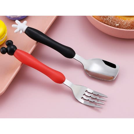 Children Mickey Cutlery Set