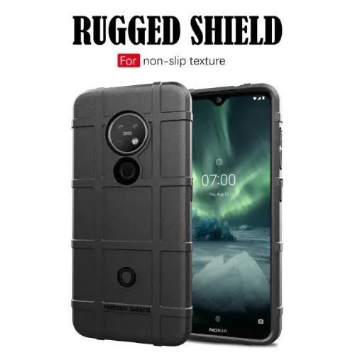 Armor Drop-proof Case For Nokia 7.2 & Nokia 6.2 - Black