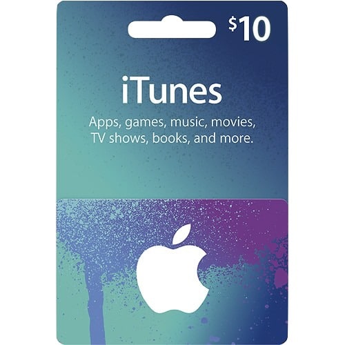 iTunes Gift Card-$10