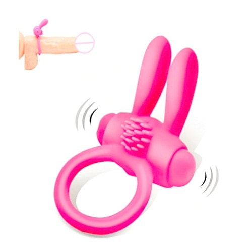Men's Rabbit Vibrating Wireless Clit Stimulator And Erection Enhancer