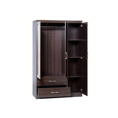 Pawafu 3 Doors Wardrobe - 3 By 6 Feet