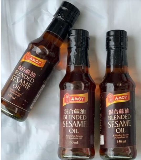 Three Bottles Of Blended Sesame Oil 150ml X3