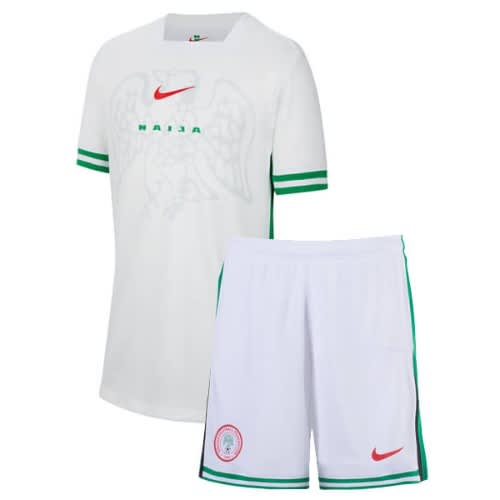 Kids Nigeria 2024 Home Jersey - Top  Shorts