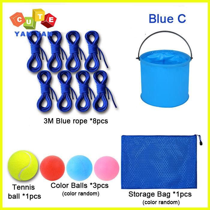 Children Parent child Outdoor Games Adults Team Building Catch The Ball with A Rope P Challenge Party Festival Activities Toy