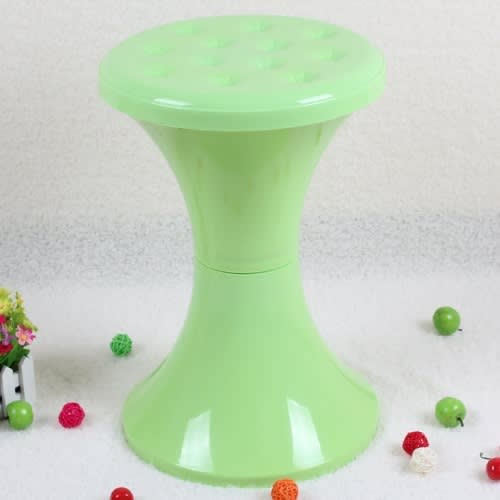 Detachable Plastic Kitchen Stool With Storage Space - Lemon