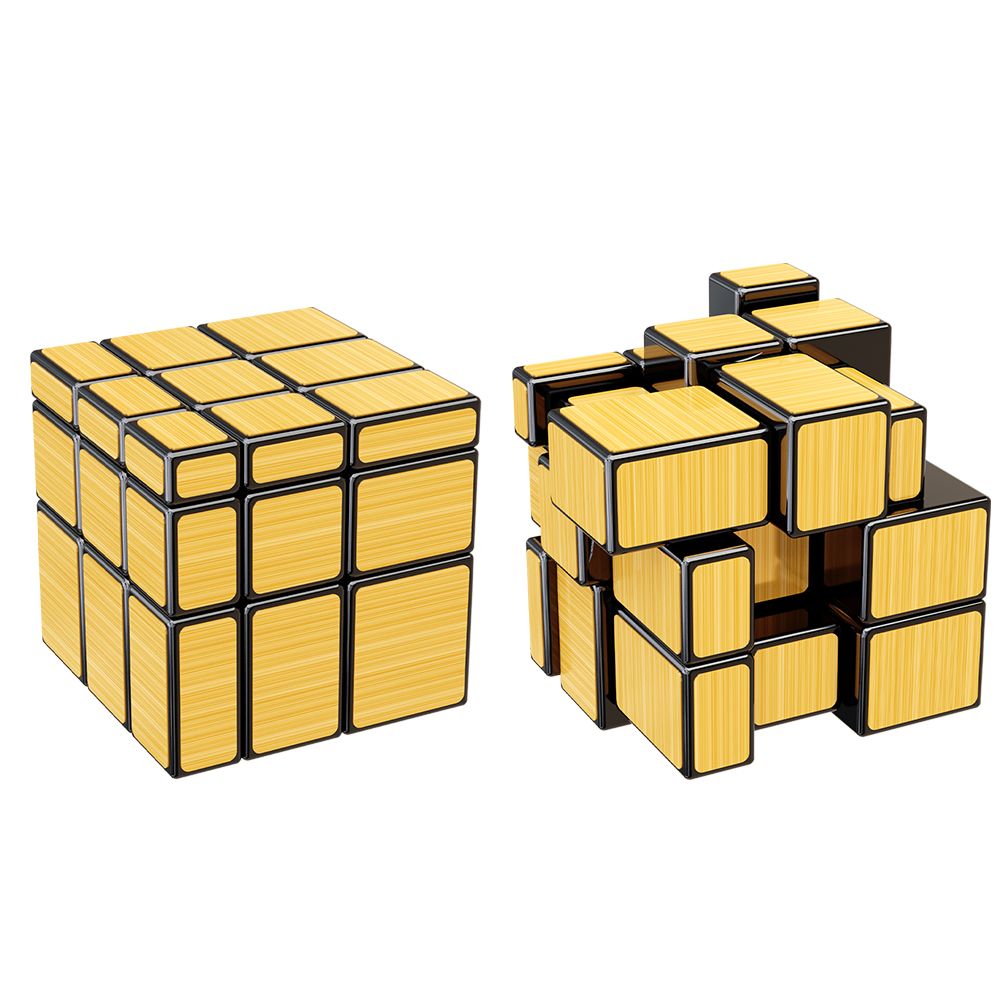 SENGSO Mirror Cube 2x2 3x3 Golden Silver Magic Cubo Rubick